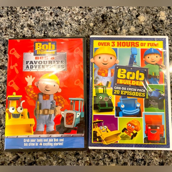 Bob the Builder DVD set of 2 Christmas Gift - Picture 1 of 2